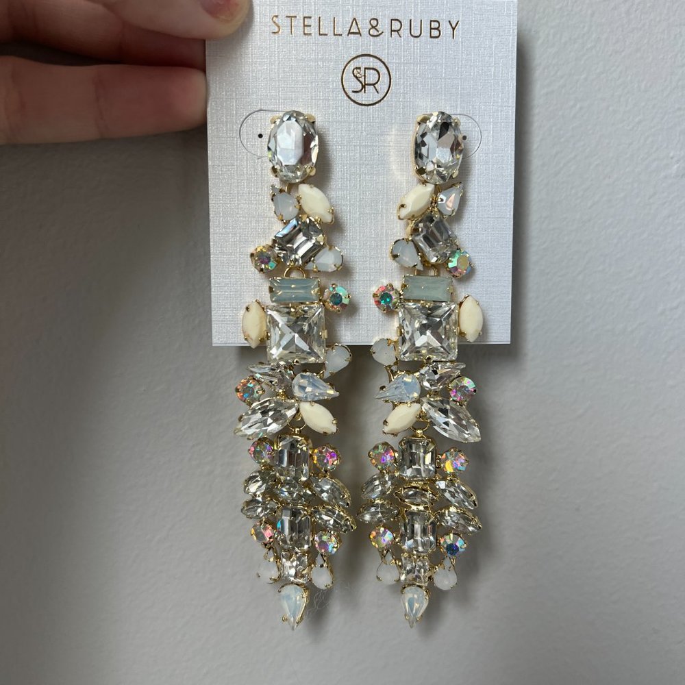 Dynasty Crystal Earring - Stella & Ruby